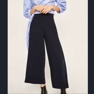 Zara wide leg culotte trousers